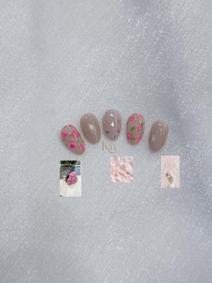REN NAIL - Painted Nail Design